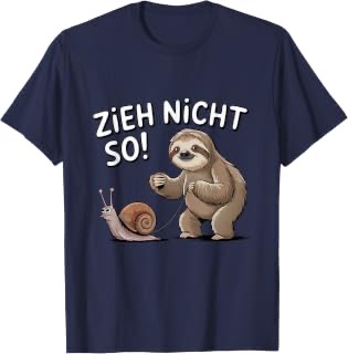 Zieh nicht so Faultier Herren-T-Shirt